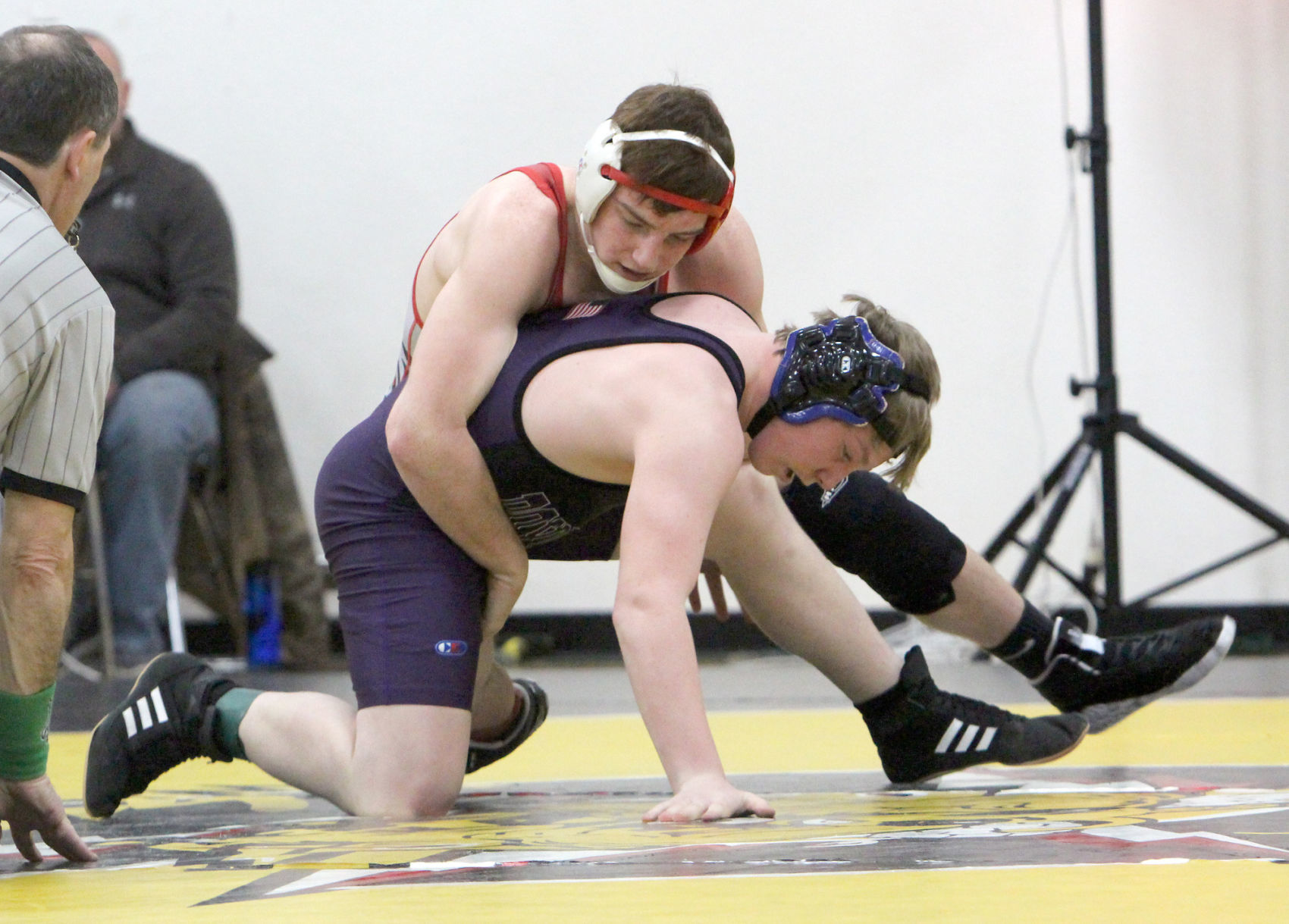 Division 3 wrestling regionals at Cadott 2-9-19
